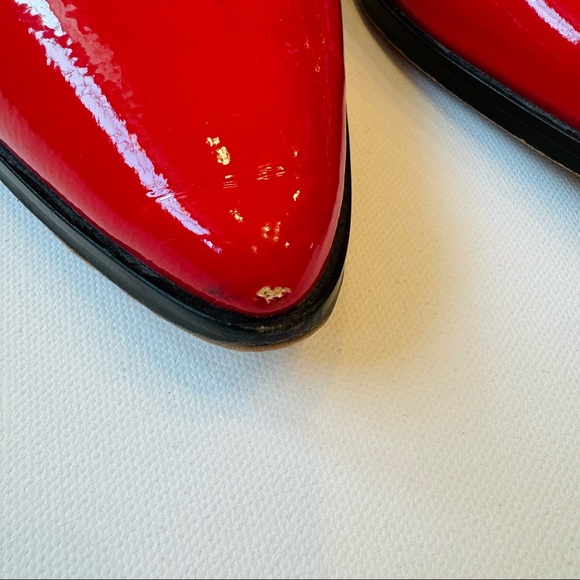 Red Leather Chelsea Boot - Picture 5 of 5
